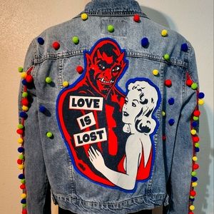 Sangria Love Jean Jacket
